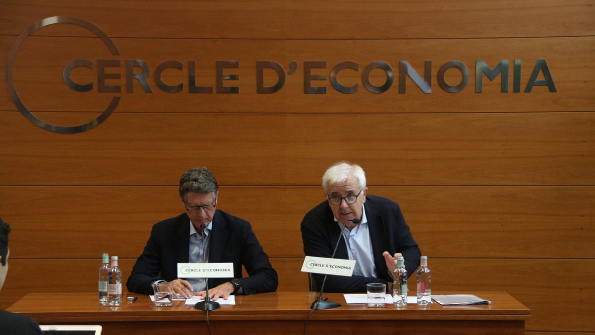 El Cercle d’Economia mostró su rechazo a la opa del BBVA. - MARIA ASMARAT/ACN
