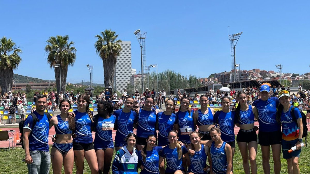 El Xafatolls acaba sexto en el Catalán sub-16 con su equipo femenino