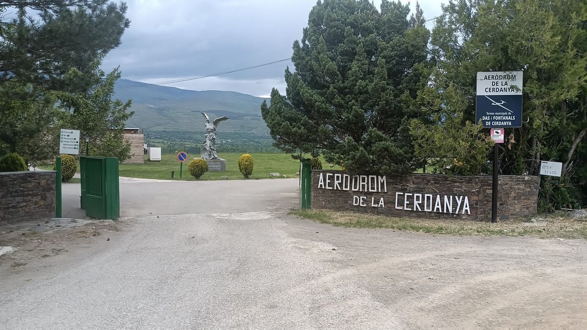 L’aeròdrom de la Cerdanya està situat entre els municipis de Das i Fontanals. - A.C.