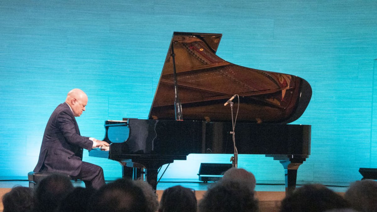 Albert Guinovart, en 2024 en el Festival de Pasqua de Cervera. - LAIA PEDRÓS
