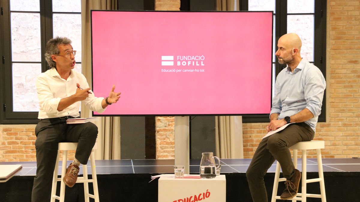 La presentació ahir de l’estudi de la Fundació Bofill. - MARIA BÉLMEZ /ACN