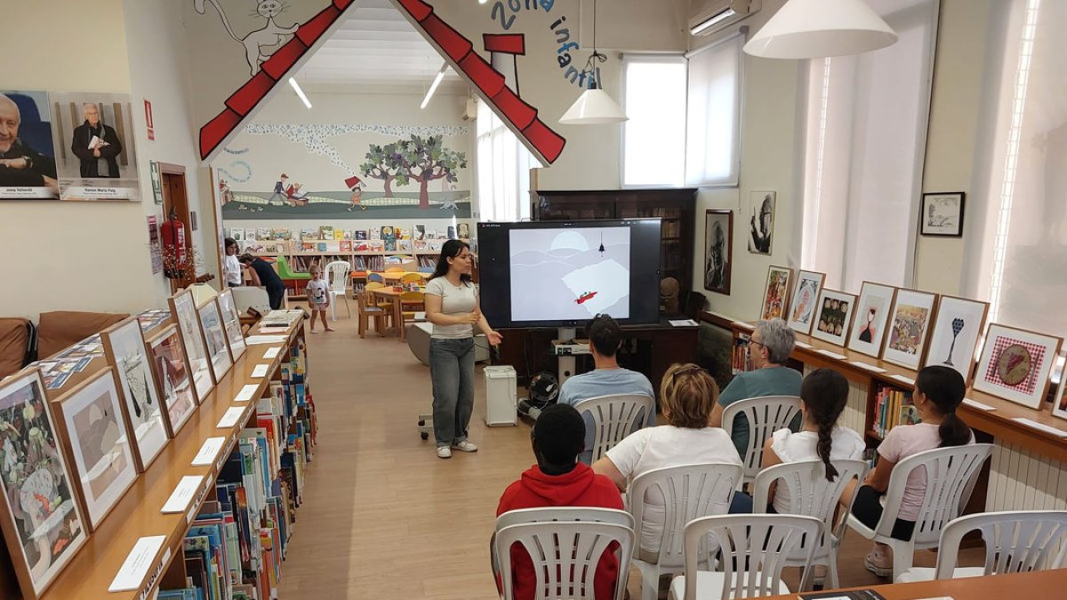 La conferència d’Alma Marín a Alguaire. - CONSELL DEL SEGRIÀ