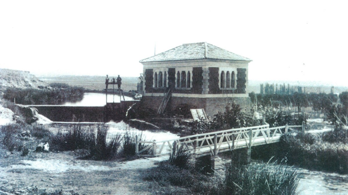 La Catalina, la primera central de Almenar.