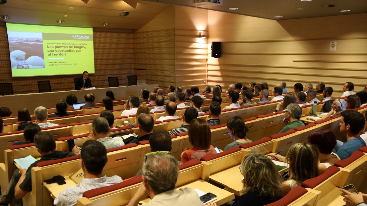 Jornada tècnica d'Agricultura 'Les plantes de biogàs, una oportunitat per al territori'.