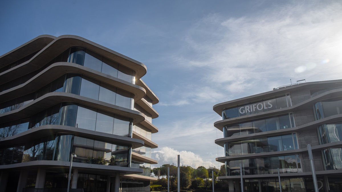 Imagen de archivo de la sede de la multinacional catalana Grífols en Barcelona. - EUROPA PRESS