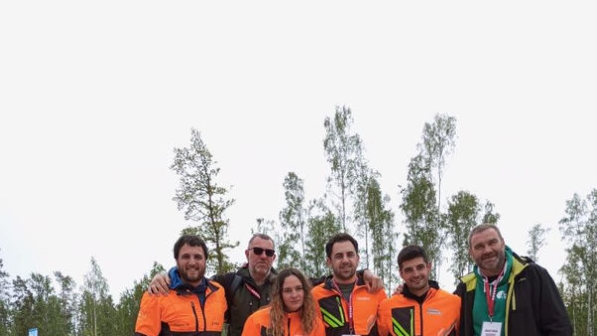 L’equip que va representar Espanya amb alumnes del Solsonès. - ESCOLA AGRÀRIA DEL SOLSONÈS