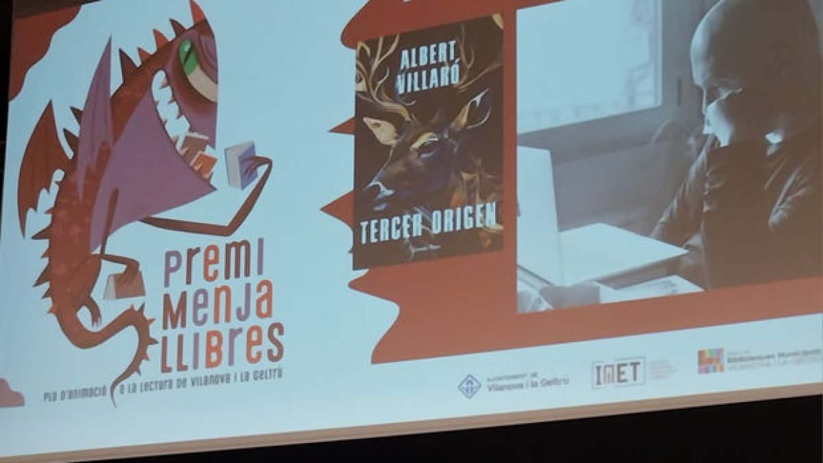 Villaró va recollir el premi a l’Auditori de Vilanova i la Geltrú. - AJUNTAMENT DE VILANOVA I LA GELTRÚ