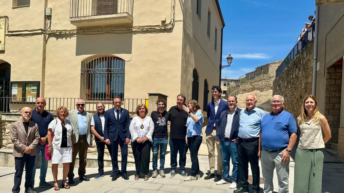 Foradada inaugura la reforma y la mejora del edificio consistorial - AJUNTAMENT DE FORADADA