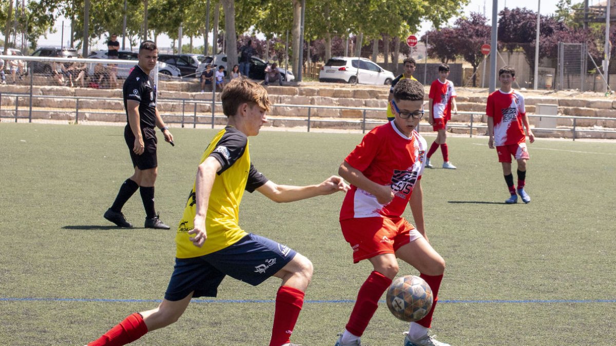 Una acción de uno de los partidos del torneo. - LAIA PEDRÓS