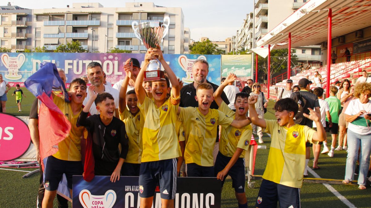 El Barça fue el campeón en la categoría sub-10 benjamín.