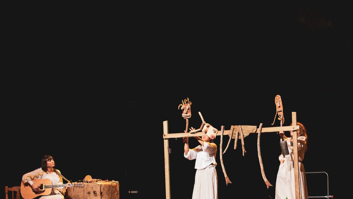 ‘La quebranta’, de Titiriteros i Alondra Bentley, dissabte. - IMAGINARIA 2025