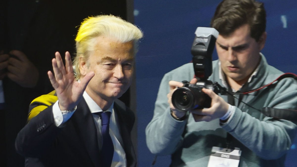 El líder de la dreta radical dels Països Baixos (PVV), Geert Wilders. - EFE/ SERGIO PÉREZ
