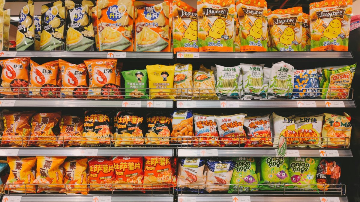 Imatge d’arxiu d’un supermercat.
