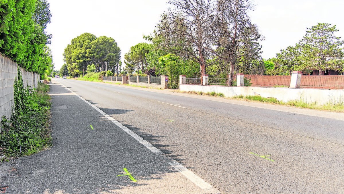 Imatge del punt on es van produir els fets. - JORDI ECHEVARRIA