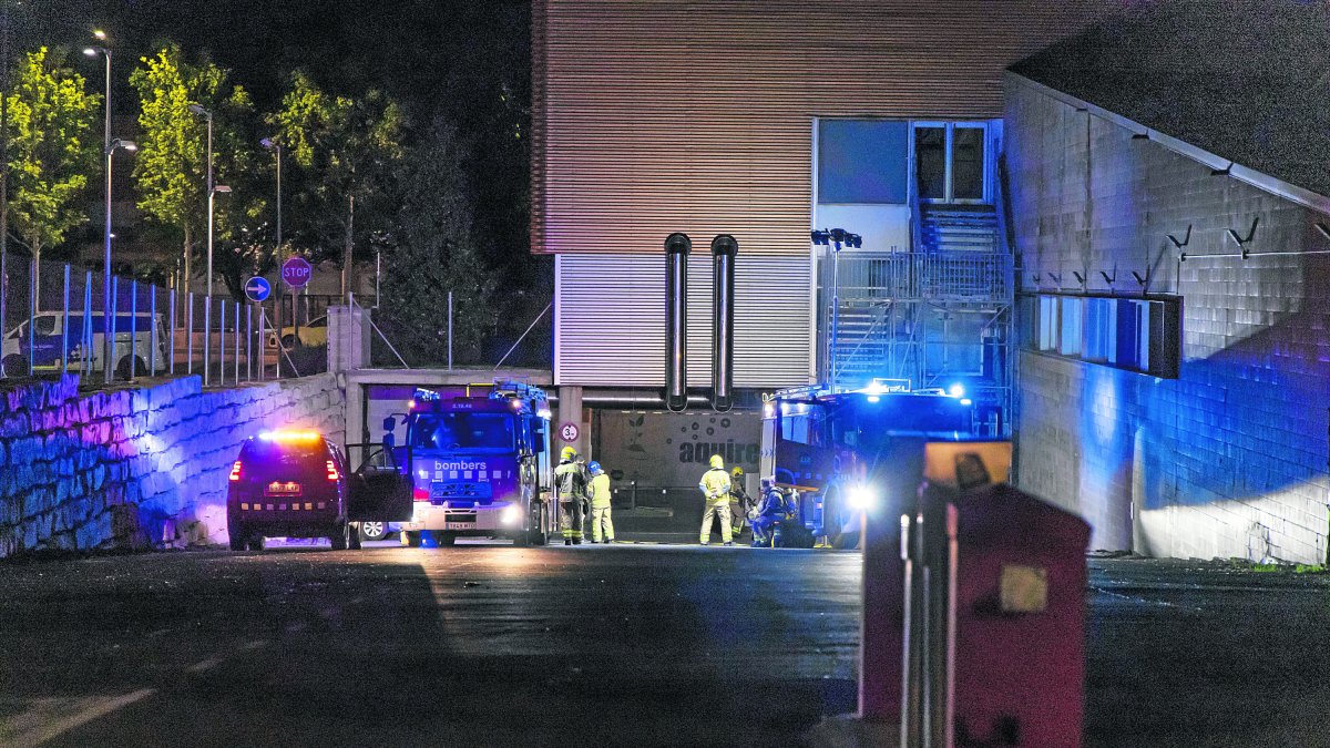 Incendi a la bugaderia de l'Ekke.