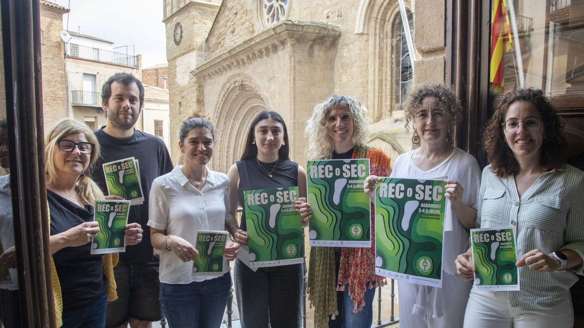 Presentación ayer en Agramunt de la edición número 11 del curso, que se celebrará del 3 al 5 de julio. - LAIA PEDRÓS