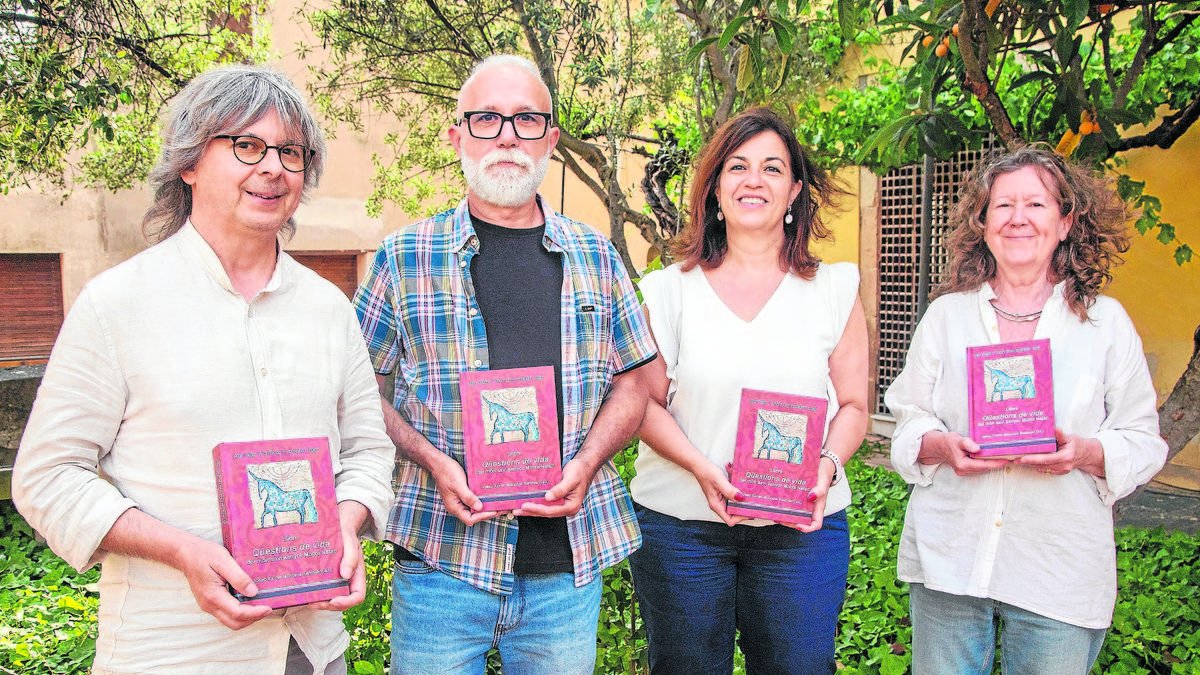 Presentació de l’actualització del llibre ‘Qüestions de vida’ del poeta jueu Moixé Natan de Tàrrega. - LAIA PEDRÓS