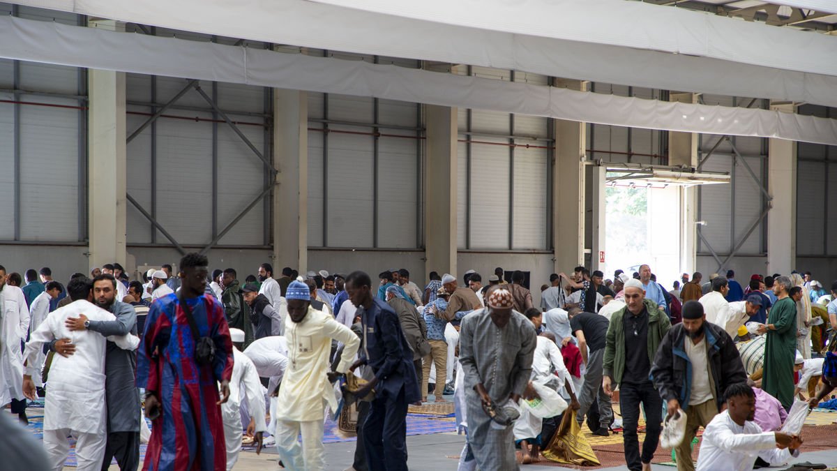 La Festa del Corder omple el pavelló 4 de la Fira de Lleida - GERARD HOYAS