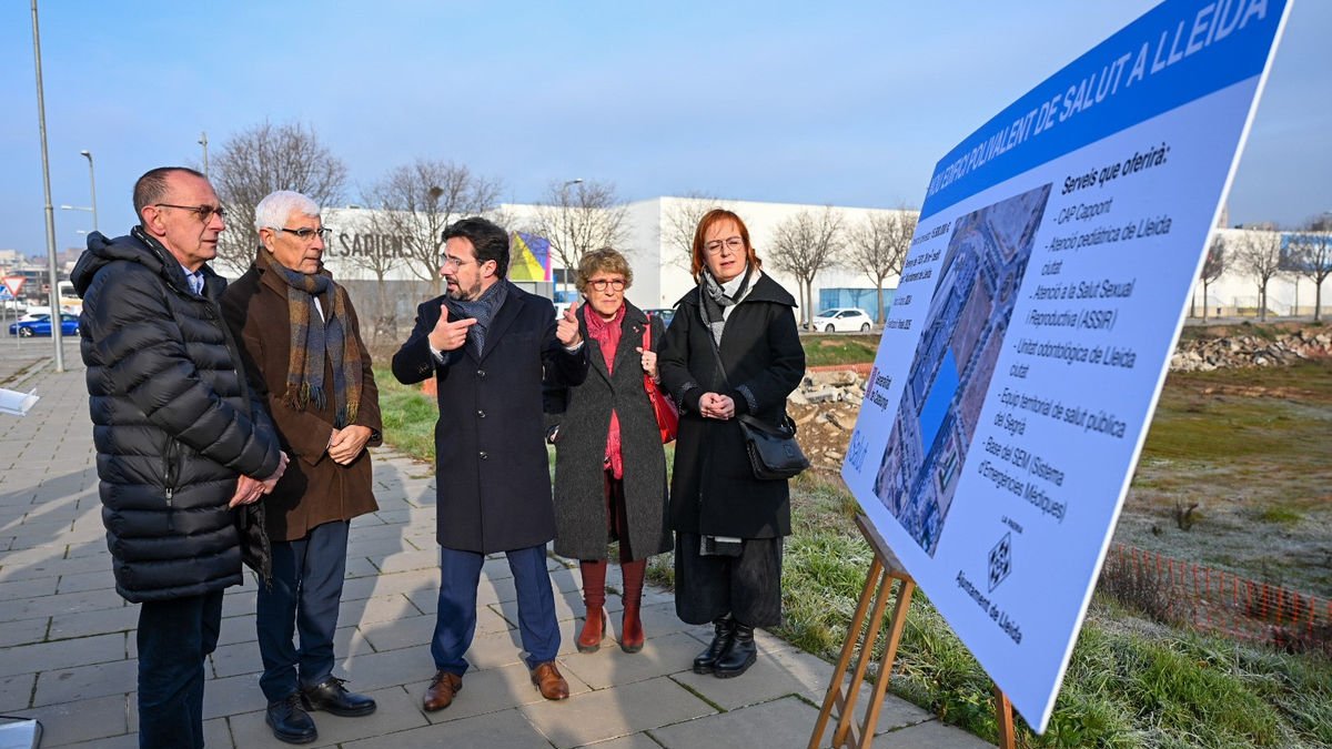 El projecte es va anunciar el febrer del 2023, amb Manel Balcells com a conseller i Miquel Pueyo d’alcalde. - SEGRE