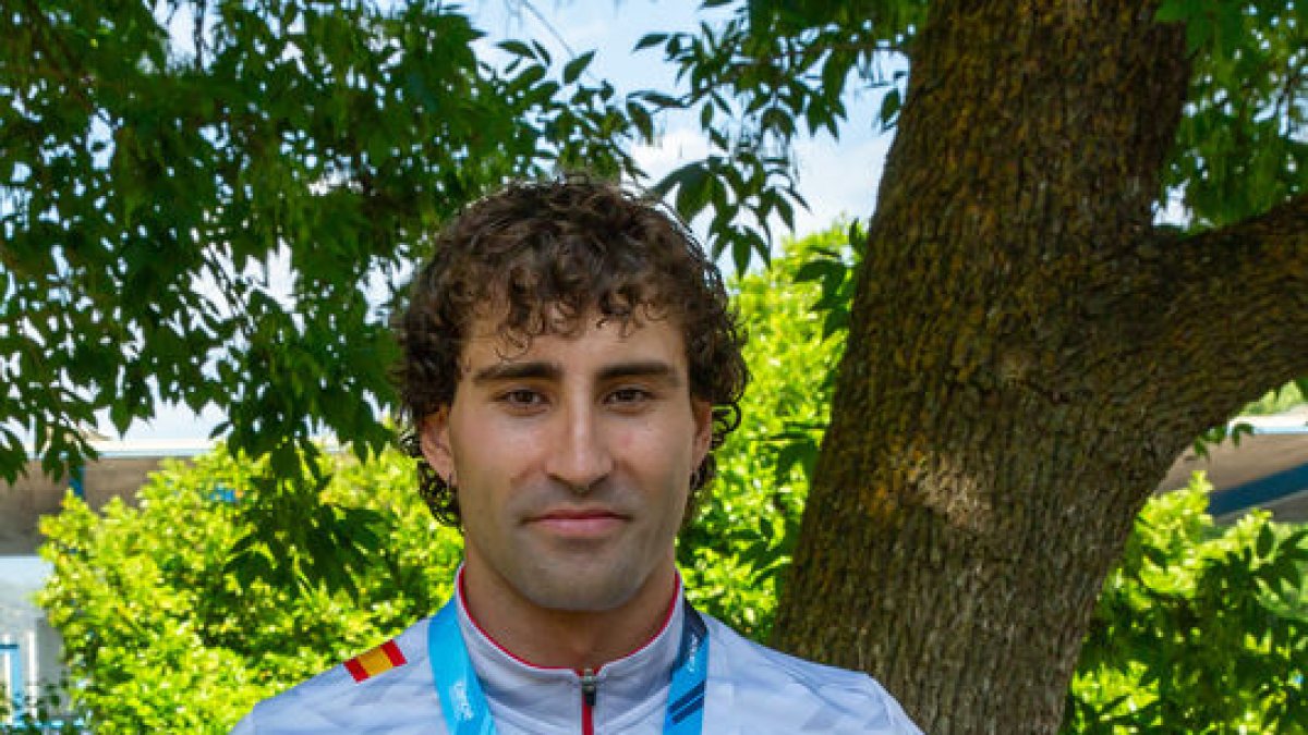Manuel Ochoa, amb l’or.