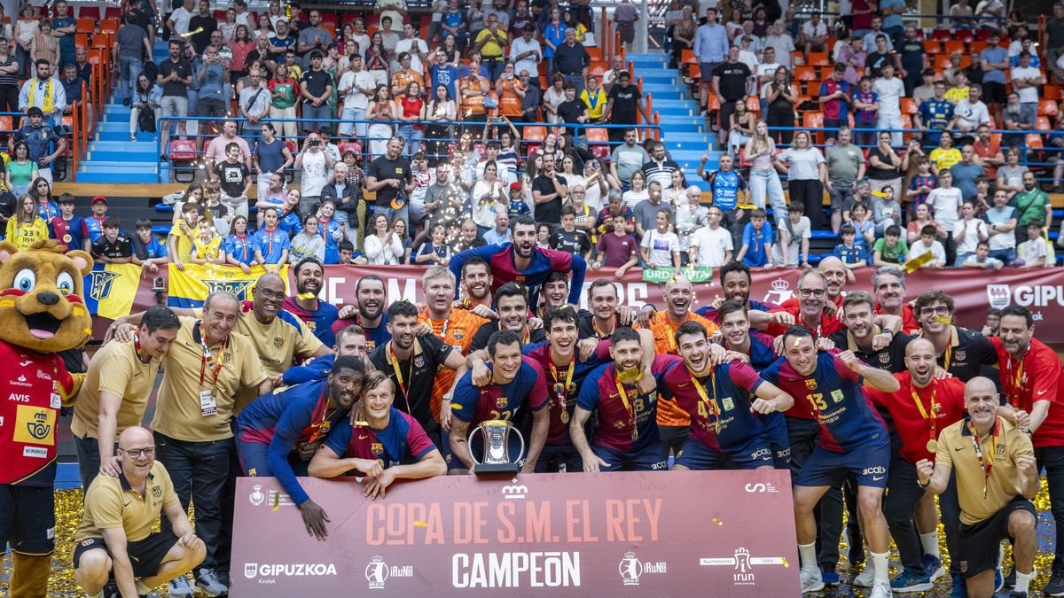El Barça conquereix la seua dotzena Copa del Rei consecutiva - EFE