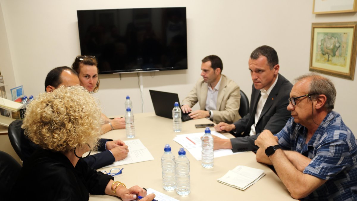 Reunió entre el Departament d'Agricultura i el consell comarcal de l'Urgell a Tàrrega
