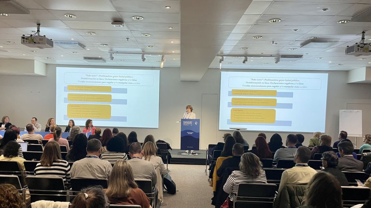 El estudio se presentó en el Congreso de Enfermería de Helsinki. - COILL