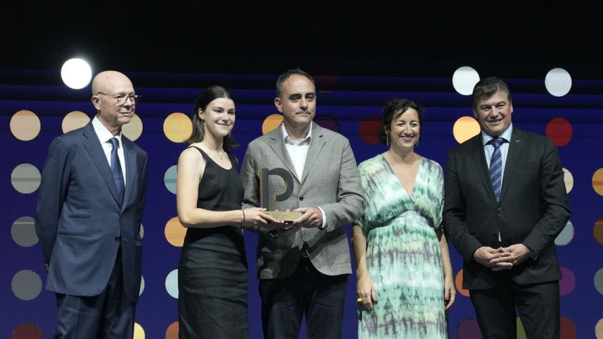 El guardó a Cadí va ser recollit pel president de la Cooperativa. - PIMEC