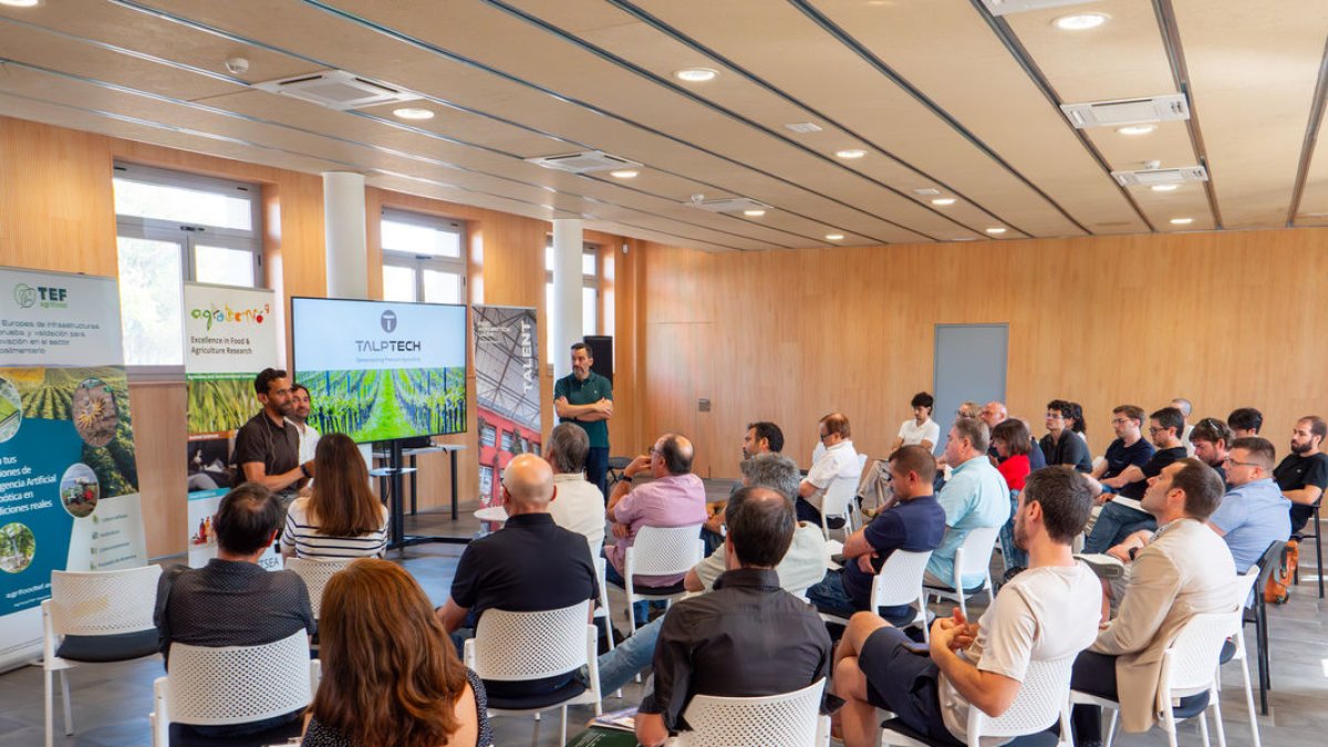 Un momento del Breakfast4Inno, celebrado ayer. - AGROTECNIO