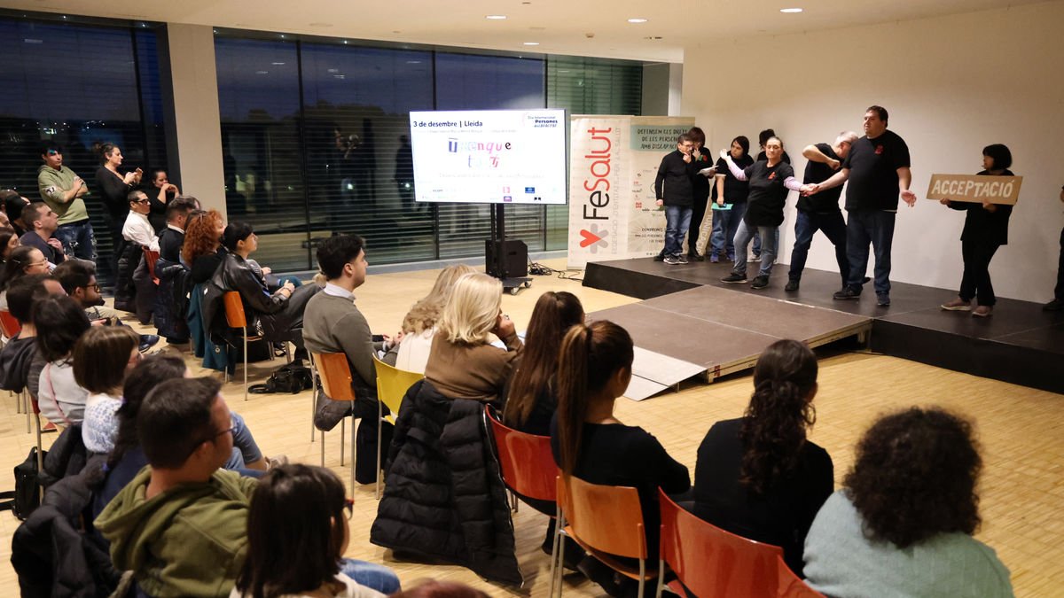 Més de 38.300 lleidatans amb certificat- Els lleidatans que tenen reconegut algun tipus de discapacitat han augmentat un 7,6% en dos anys. El 2024 eren 38.373, dels quals més d’un 60% (23.203) tenen reconegut un grau d’entre el 33% i el 64%, i més de la meitat (19.393) tenen una discapacitat física. A la foto, Dia de la Discapacitat a Lleida el desembre passat. - SEGRE