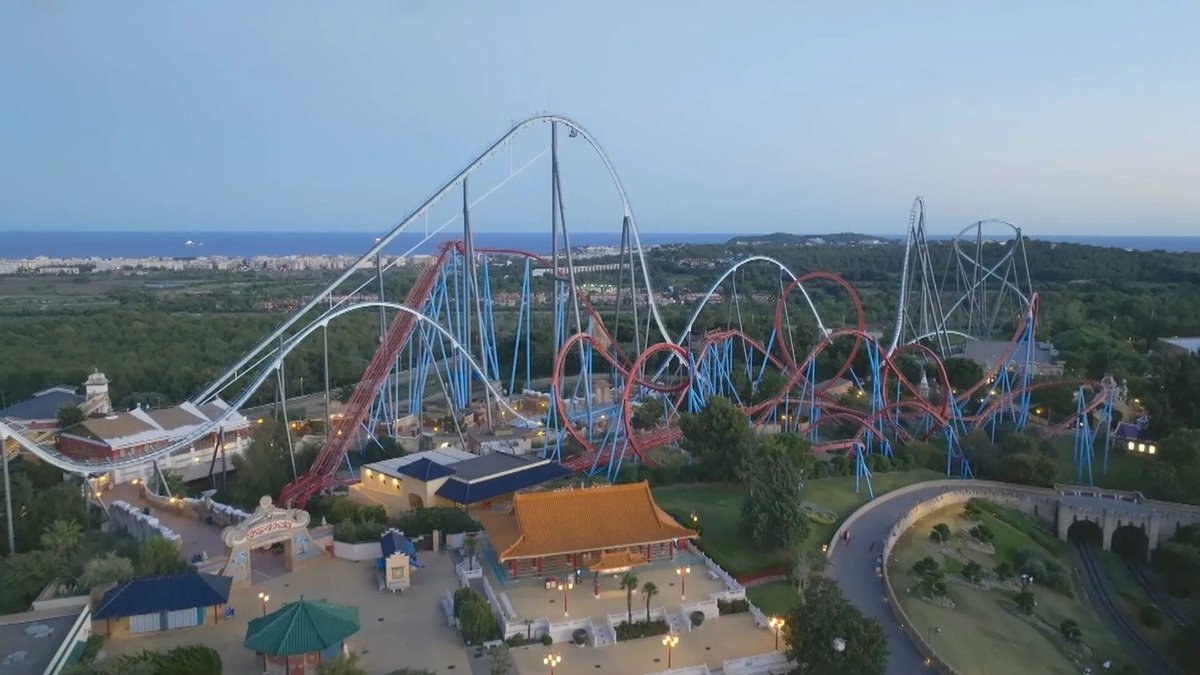 Una vista del parque PortAventura, que cumple 30 años. - 3CAT