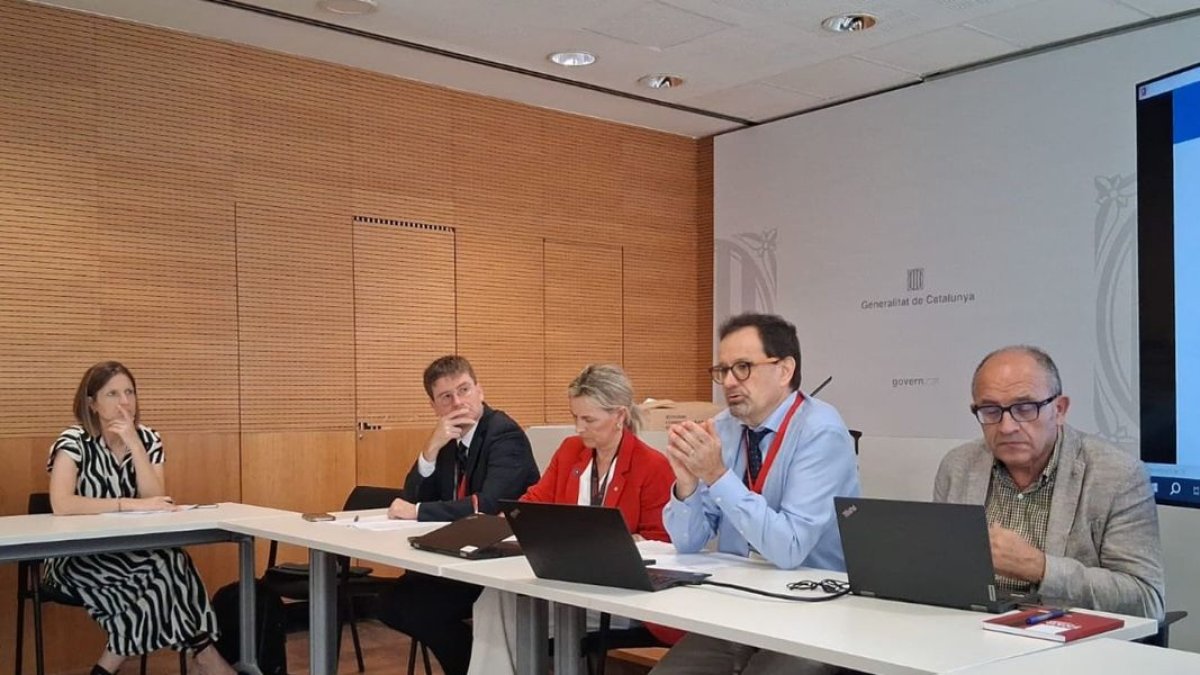 Un moment de la reunió feta aquesta setmana. - JARC