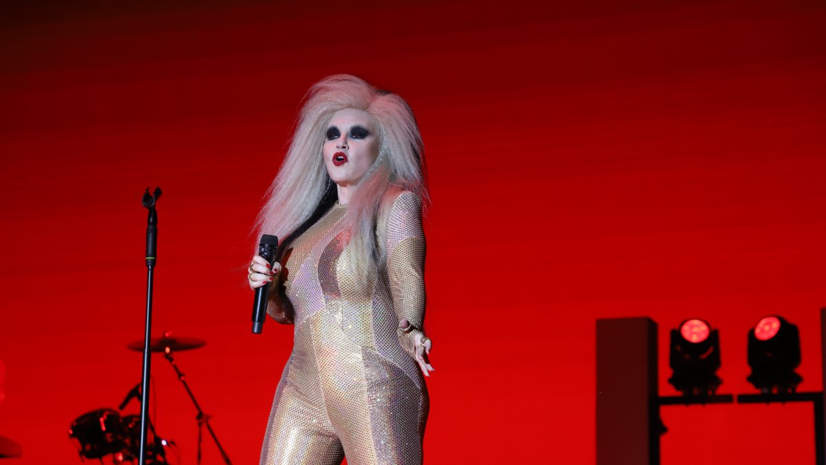 El concert de Fangoria al Magnífic Fest de Lleida.