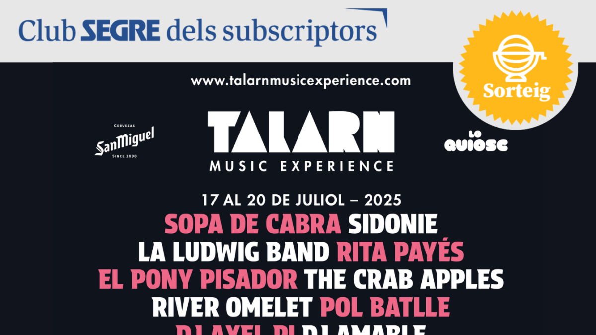 17, 18, 19 i 20 de juliol de 2025. El Quiosc, Talarn