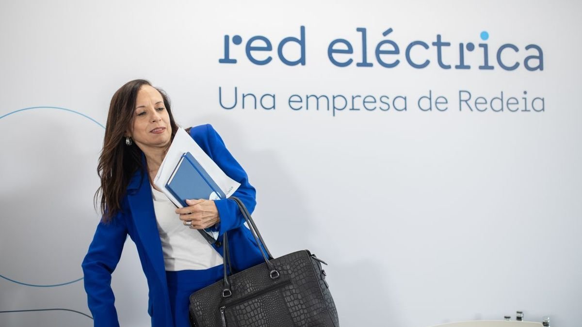La presidenta no ejecutiva de Redeia, Beatriz Corredor, ayer. - ALEJANDRO MARTÍNEZ VÉLEZ / EUROPA PRESS