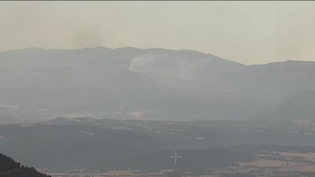 Imagen del incendio.
