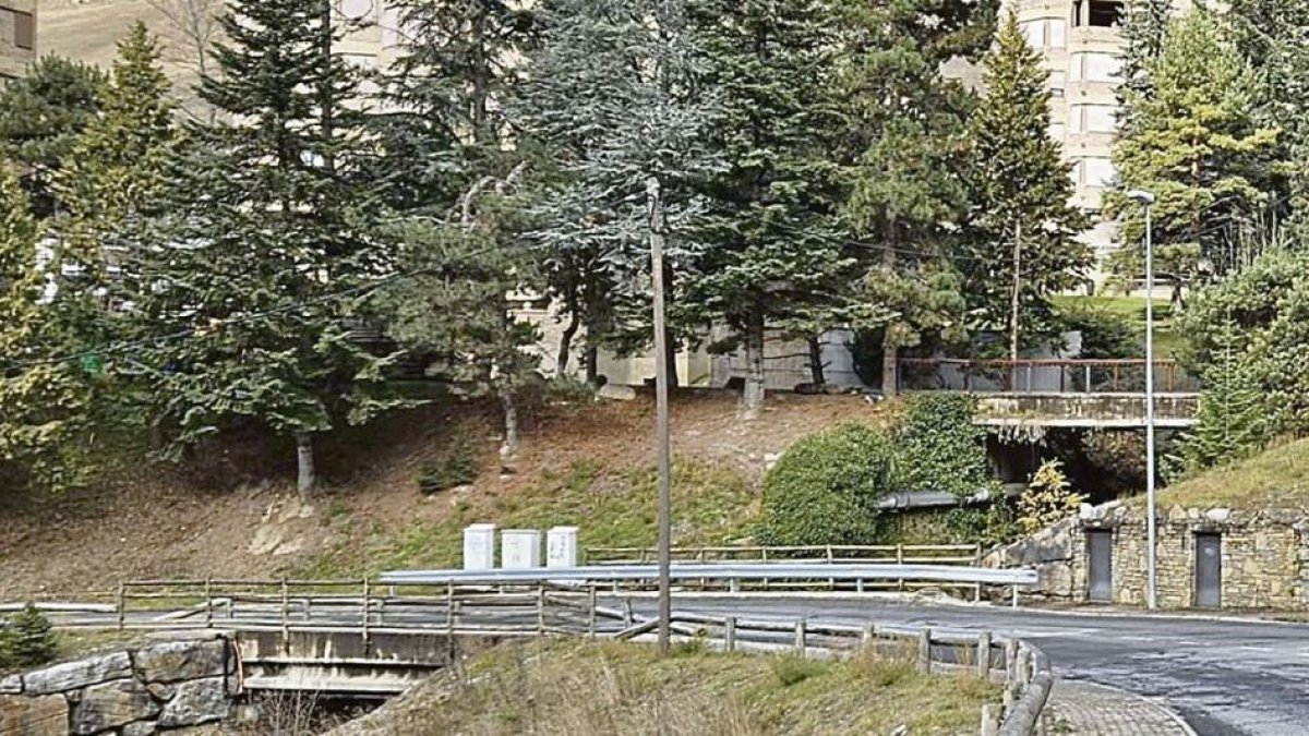 Eth tram ena C-28 a on s’actuarà. - AYUNTAMIENTO DE NAUT ARAN