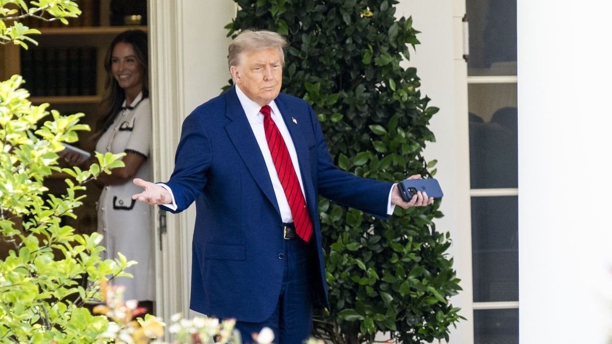 El presidente de EEUU, Donald Trump, en la Casa Blanca. - MICHAEL BROCHSTEIN / ZUMA PRESS WI / DPA