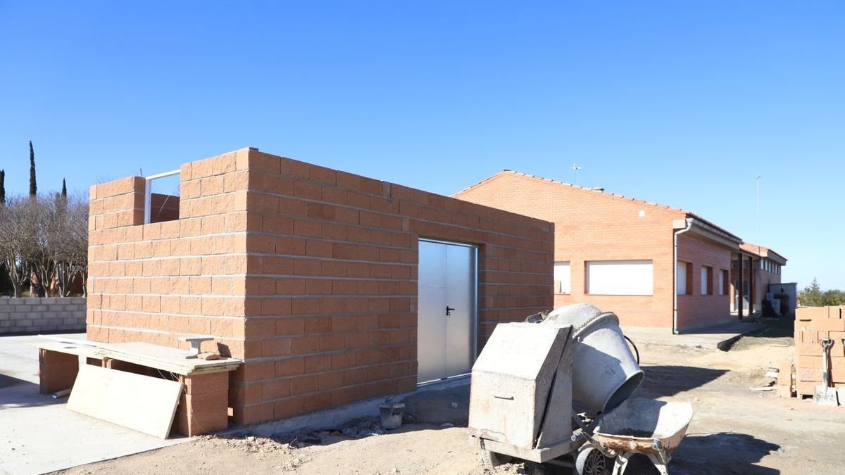 Les obres per a la instal·lació de filtres a la potabilitzadora. - MAGDALENA ALTISENT