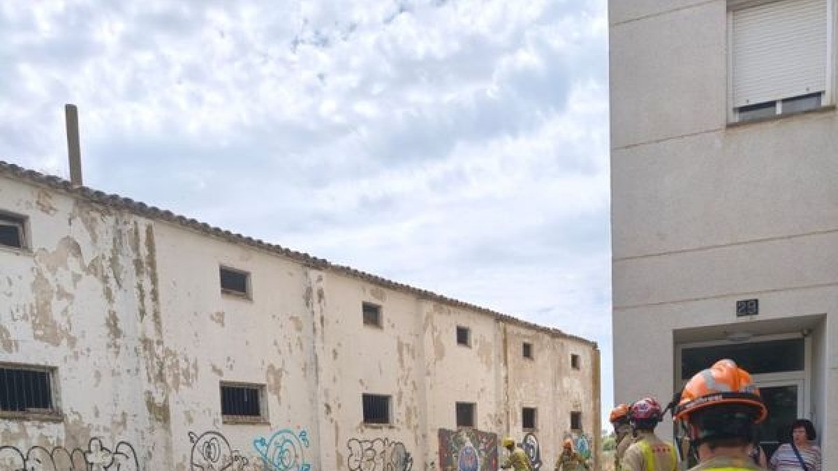 Els Bombers sufoquen incendis de vegetació a Balàfia i la Bordeta