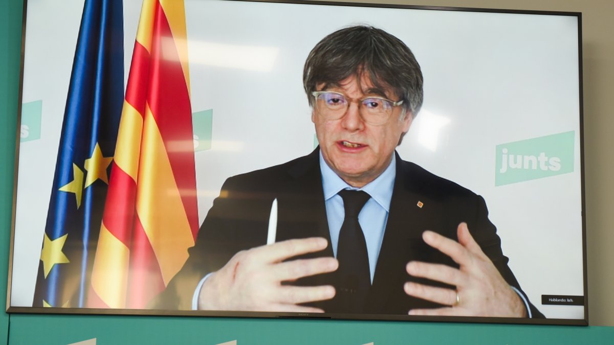 L'expresident de la Generalitat i president de Junts Carles Puigdemont.