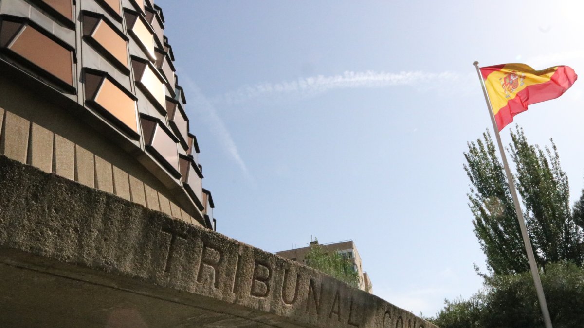 La seu del Tribunal Constitucional a Madrid.