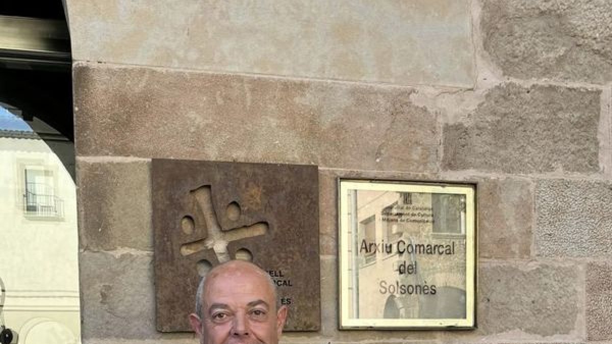 Benjamí Puig, alcalde de Pinell del Solsonès. - SEGRE