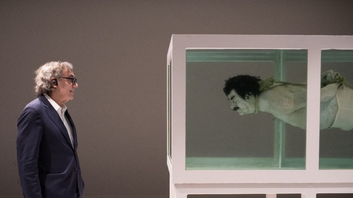 L’empresari i mecenes cultural Tatxo Benet, en la inauguració el 2023 del Museu de l’Art Prohibit. - EUROPA PRESS