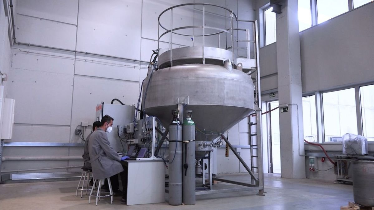 Una de las máquinas utilizadas para la recuperación de materia. - EURECAT