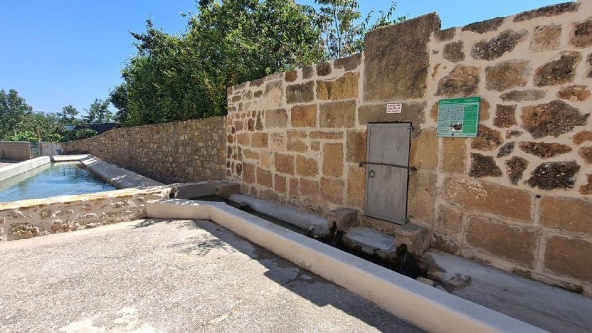 La zona restaurada, en las afueras del núcleo medieval. - A.L.A.S.L.