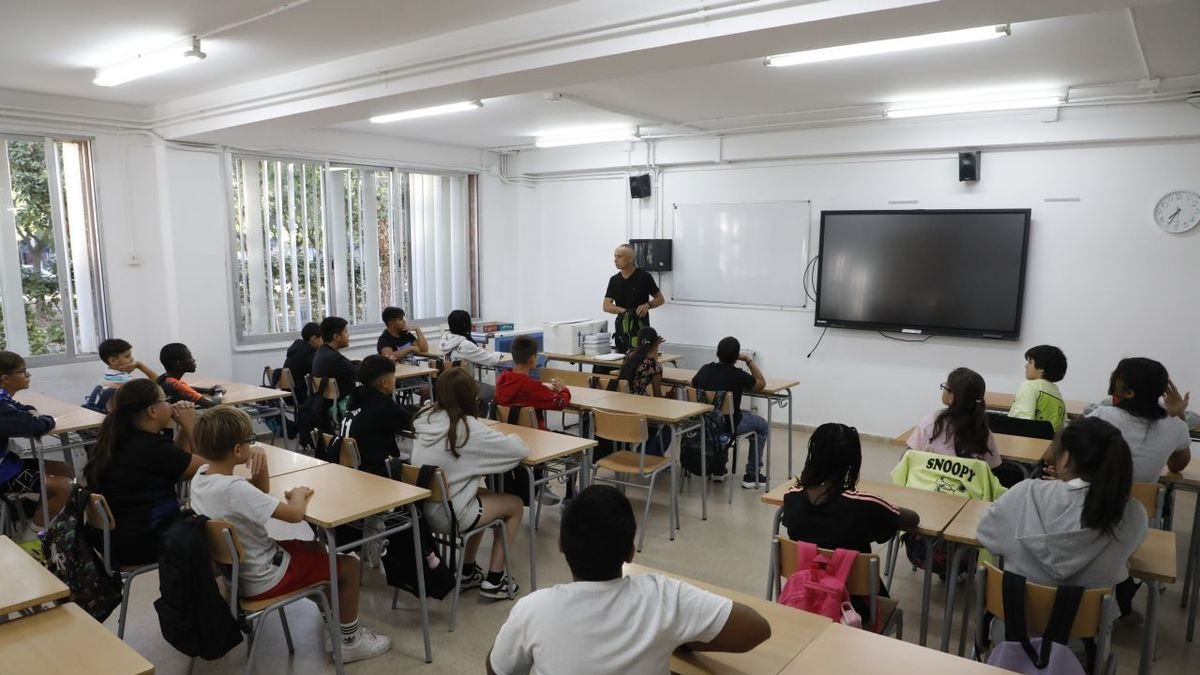 Imatge d’arxiu d’una aula d’estudiants d’ESO. - SEGRE