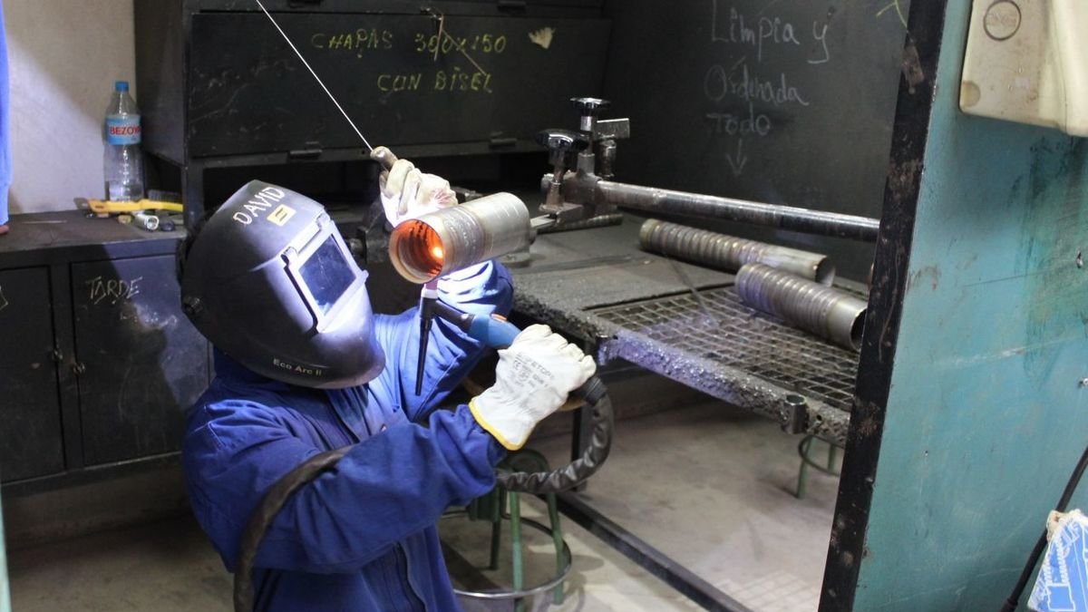 El sector industrial, dels que registren més incidència. - EUROPA PRESS