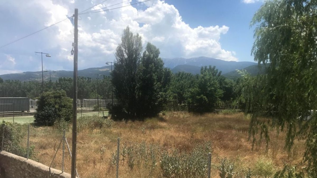 El camp es construirà al costat de l’altre camp de futbol. - A.L.S.U.