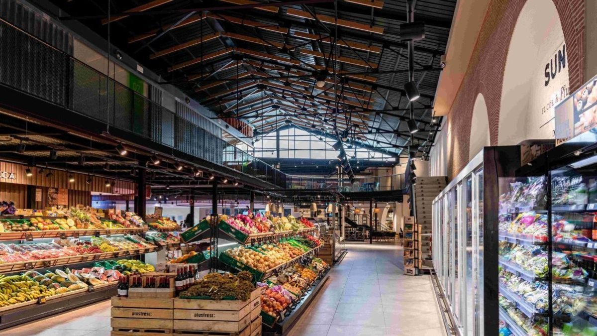 Imatge del supermercat Sunka, pertanyent a Supsa, situada al carrer Bisbe Ruano de Lleida. - SUPSA SUPERMERCATS PUJOL